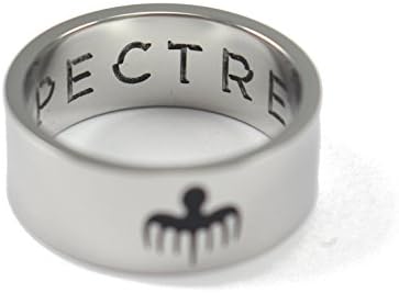Spectre James Bond 007 Stainless Steel Ring Prop Stainless Steel Men (11)