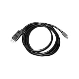 2M Mini Display Port To Display Port Cable Black