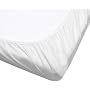 Kushies Certified Organic Fitted Crib Sheet, White