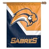 BUFFALO SABRES New Logo NHL Hockey Large House FLAG or BANNER Great Gift