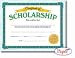 CERTIFICATE OF SCHOLARSHIP