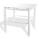 Porch End Table - White