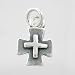 Small Sterling Silver Reversible Cross Charm, #9208
