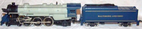 B & O 4-6-2 Presidential Pacific HO Train Engine Locomotive and Tender