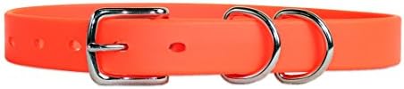 SoftGrip Orange Basic Dog Collar