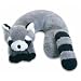 Noodle Head Raccoon Neck Pillow Travel Buddy