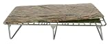 Blantex XB-6 Extra Wide Heavy Duty Steel Folding Cot with Camo Foam Mat