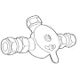Moen 104424 Commercial Mixing Valve with Check Valves