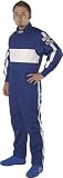 G-Force 4380MEDBU GF 505 Blue Medium Triple Layer Racing Suit