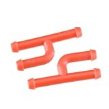 Du-Bro 2371 Red In-Line Fuel Connector With Plug (2-Pack) by Du-Bro Products