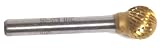 Champion SD1 Titanium Nitrite Coated Burs Solid Carbide 1/4 Cutter Diameter 7/32 Length of Cut