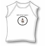 Kill All Da Gophers Jr. Miss Cap Sleeve