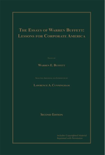 City Travel Guides Discounted  Books : The Essays of Warren Buffett: Lessons for Corporate America, Second Edition