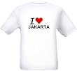 I LOVE JAKARTA - City-series - White T-shirt