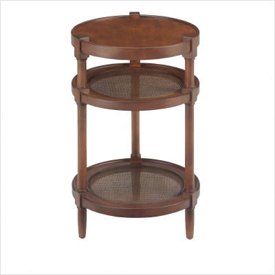Idealist Les Houches Round End Table Finish: Green Paint, Distressing: None Idealist Les Houches Round End Table Finish: Green Paint, Distressing: None