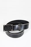 Gucci Belts Black Leather 189809