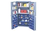 48W Storage Cabinet With Bins & Shelves