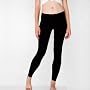 American Apparel 8328 Cotton Spandex Jersey Legging, Black, S