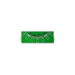 Black Jack Table Cover - Roulette/Craps/Blackjack/Baccaratt Equipment Gaming Equipment