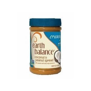 Earth Balance Crunchy Coconut Peanut Butter (12x16 OZ) ( Value Bulk Multi-pack)
