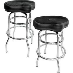 Roc-N-Soc Tower Saddle Seat Stool, Black Tall