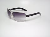 Ferre Sunglasses AUTHENTIC Aviator Unisex Silver Gray Strass Gray ShadedI FF652 01