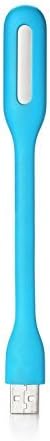 Mini USB LED Light Lamp 180 Degree Adjustable Portable Flexible for powerbank PC Laptop Notebook Computer keyboard,perfect for Night Working & Book Reading, 10,000 hours working life (Blue)