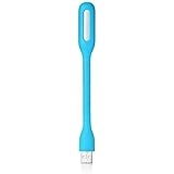 ALED&reg; Mini USB LED Light Lamp 180 Degree Adjustable Portable Flexible for powerbank PC Laptop Notebook Computer keyboard,perfect for Night Working & Book Reading, 10,000 hours working life(Blue)