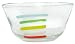 Hand Blown Glass Contemporary Art Style Large Salad Bowl 5.25" H