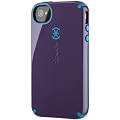 Speck Products CandyShell Glossy Case for iPhone 4/4S, Carrying Case - Retail Packaging, 1-Pack (Aubergine/peacock)