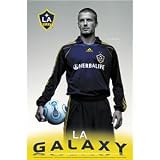 LA Galaxy David Beckham Poster