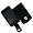 Black Leather With Flap