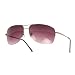 Jon Donson Rimless Spring Hinged Aviator Sunglasses