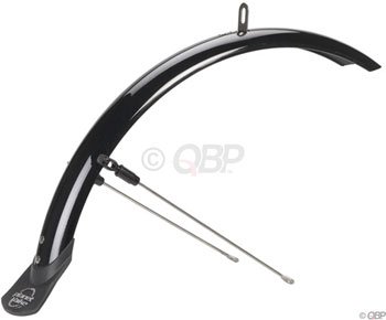 Planet Bike 7018 Front only Hardcore With SS Hardware and Mud Flaps (26-inches /50-mm width) On Sale