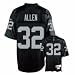Marcus Allen 1985 Los Angeles Raiders #32 Throwback Reebok NFL Youth Football Jersey (Black)