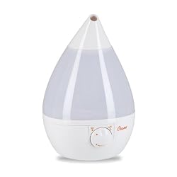 Crane Ee-5301W Drop Shape Cool Mist Humidifier, White