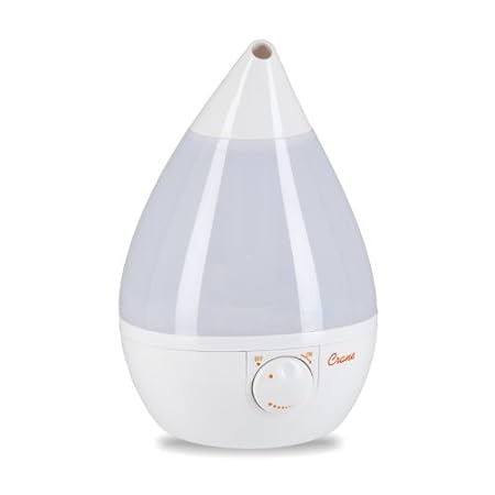 Crane Drop Shape Cool Mist Humidifier (White) $33