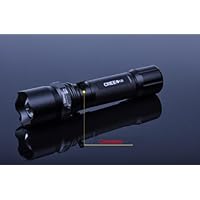 ZOOMABLE 5W CREE LED 500Lm Rechargeable 18650 Flashlight Torch Zoom Lamp Light, 3 switch Mode