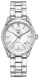 Tag Heuer Carrera Mother of Pearl Dial Diamond Stainless Steel Automatic Ladies Watch WV2212BA0798
