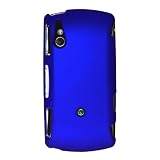 Amzer Rubberized Snap-On Crystal Hard Case for Sony Ericsson Xperia Play - Blue - 1 Pack - Case