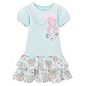 Disney Blue Ruffled Cinderella Dress for Girls