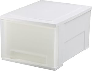 Tiroir, Tiroirs empilable, Commode Plastique Bleu, Rangement de Bureau