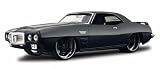 1969 Pontiac Firebird Flat Black Diecast Model Car 1/24