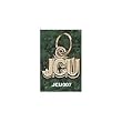 John Carroll Univ "Jcu" Horiz 3/16" Charm/Pendant