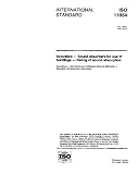 ISO 11654:1997, Acoustics -- Sound absorbers for use in buildings -- Rating of sound absorption