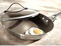 Calphalon Contemporary Stainless Steel Nonstick 10 Inch Covered Omelette Pan