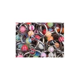 Belly Button Ring Lot of 10 Twister Spiral Navel Ring