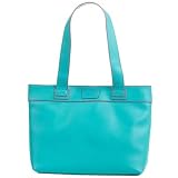 Baekgaard Zip Tote - Turquoise/Azalea
