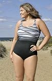 Delta Burke Easy Street Plus Size Swimsuit - Women's Swimwear Plus Size Swimsuits