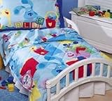 BLUES CLUES - Building Blocks - Flat Sheet - Toddler & Crib Size